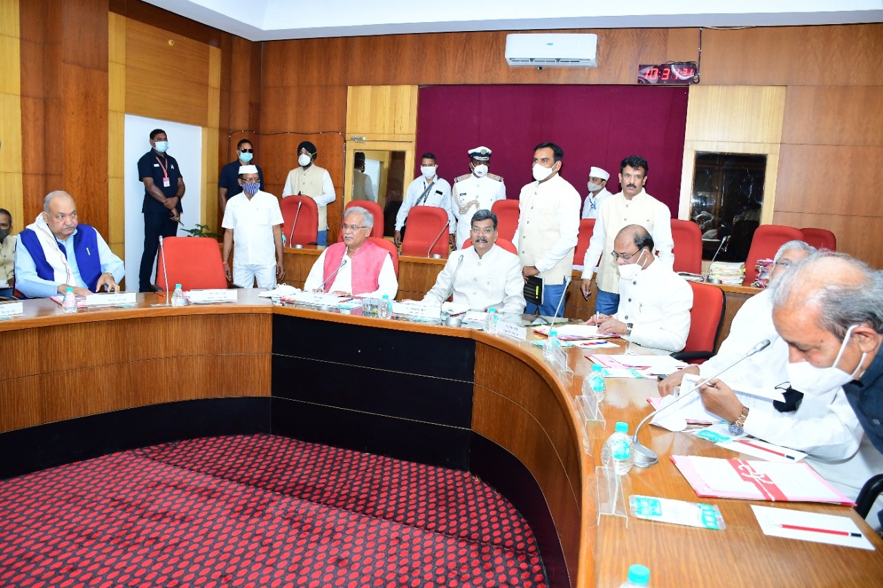 छत्तीसगढ़ विधान सभा की कार्यमंत्रणा समिति की बैठक सम्पन्न -07.03.2022