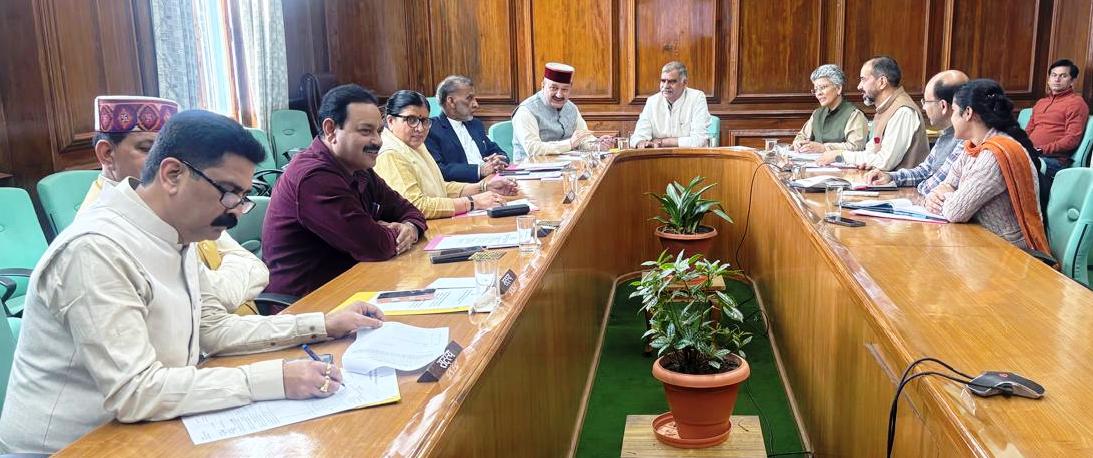 हिमाचल प्रदेश विधान सभा सचिवालय में सम्पन्न हुई लोक लेखा समिति की बैठक...