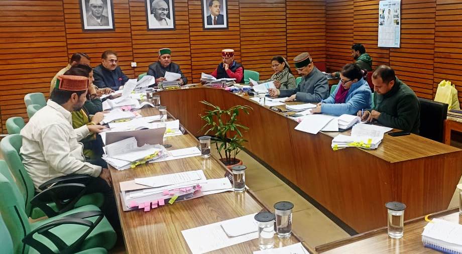 हिमाचल प्रदेश विधान सभा सचिवालय में सम्पन्न हुई कल्याण समिति की बैठकें...