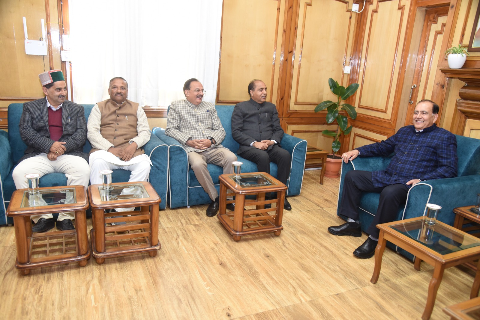 सौहार्दपूर्ण माहौल में सम्पन्न हुई सर्वदलीय बैठक: पठानियां।