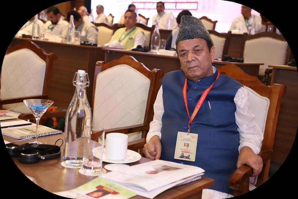 Adv. Abdul Rahim Rather, Hon’ble Speaker, Jammu & Kashmir Legislative Assembly, attending the three-day Zone-II Conference of the Commonwealth Parliamentary Association (CPA), India Region, in Chandigarh.