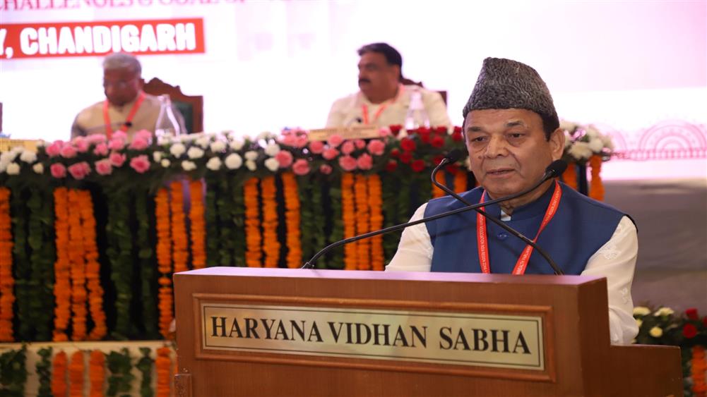 Adv. Abdul Rahim Rather, Hon’ble Speaker, Jammu & Kashmir Legislative Assembly, attending the three-day Zone-II Conference of the Commonwealth Parliamentary Association (CPA), India Region, in Chandigarh.