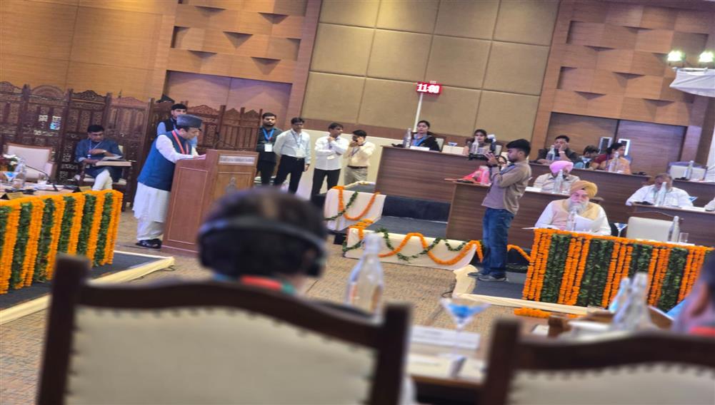 Adv. Abdul Rahim Rather, Hon’ble Speaker, Jammu & Kashmir Legislative Assembly, attending the three-day Zone-II Conference of the Commonwealth Parliamentary Association (CPA), India Region, in Chandigarh.