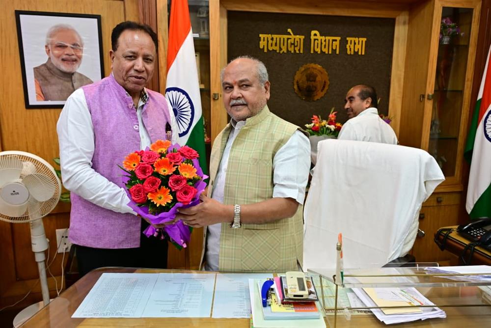 श्री अरविंद शर्मा ने मध्यप्रदेश विधान सभा के प्रमुख सचिव पद का प्रभार ग्रहण किया। श्री ए. पी. सिंह सेवानिवृत हुए।