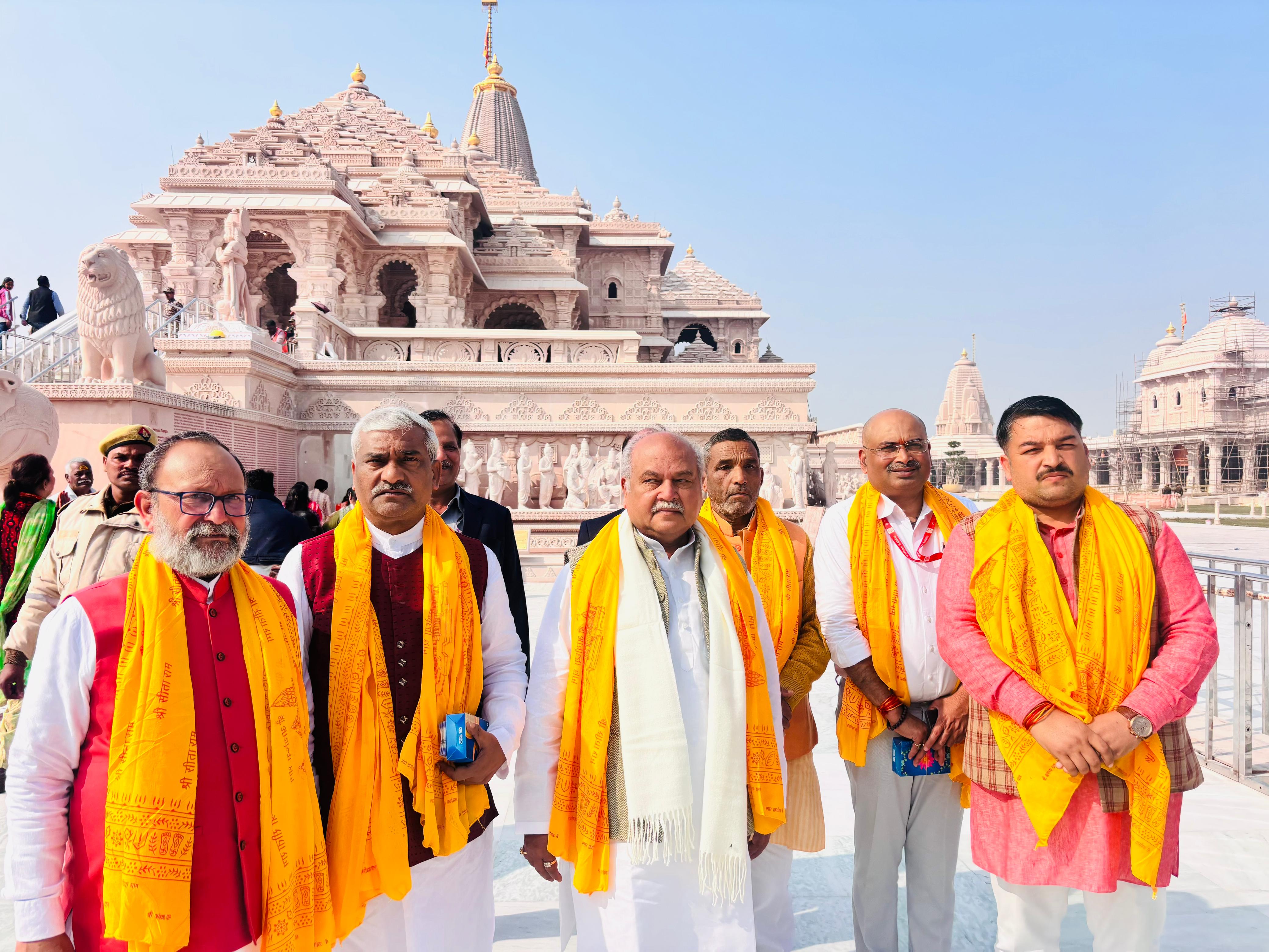 श्री राम मंदिर की प्राण प्रतिष्ठा की द्वितीय वर्षगांठ पर विधान सभा अध्...