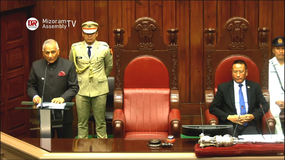 Ninth Mizoram Legislative Assembly Sixth Session cum Budget Session started on 17th February, 2026