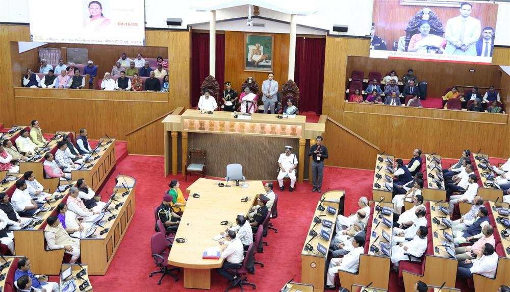 Visit of Hon'ble President of India to address the Odisha Legislative Assembly on 27.11.2025