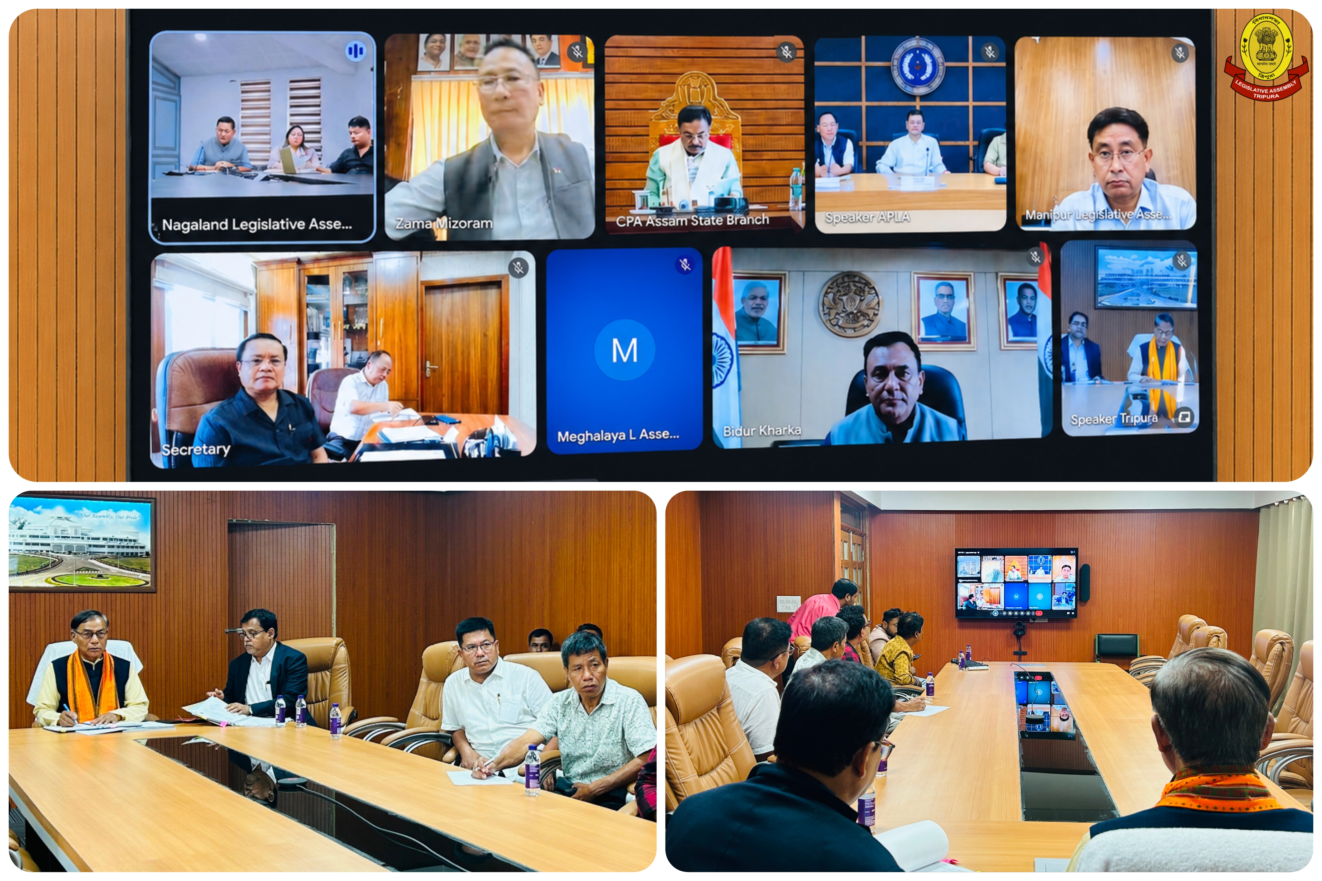 Hon’ble Speaker attended a High-Level Virtual Conference Ahead of Upco...