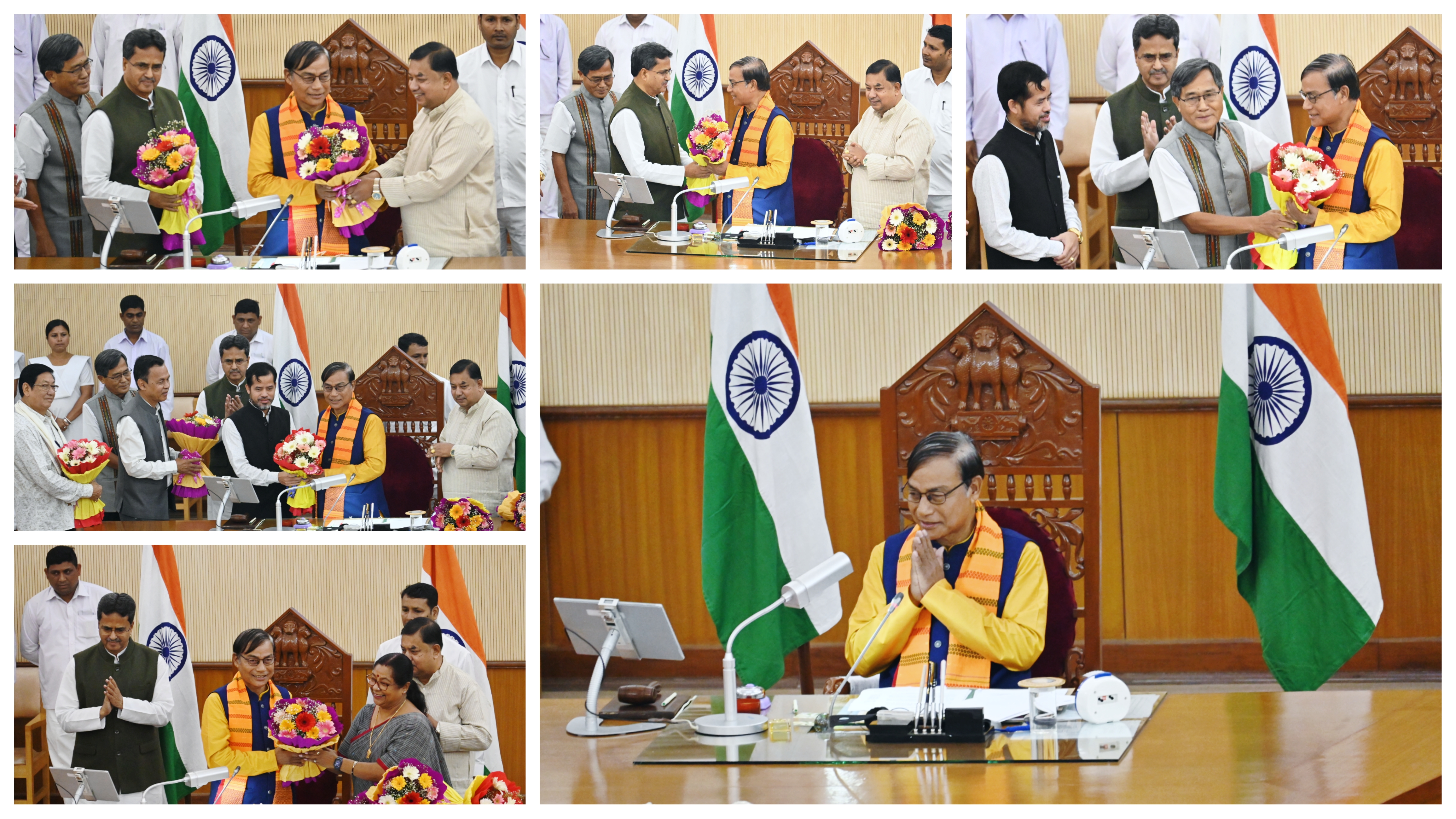 Shri Ram Pada Jamatia has been Unanimously Elected as Speaker of the T...