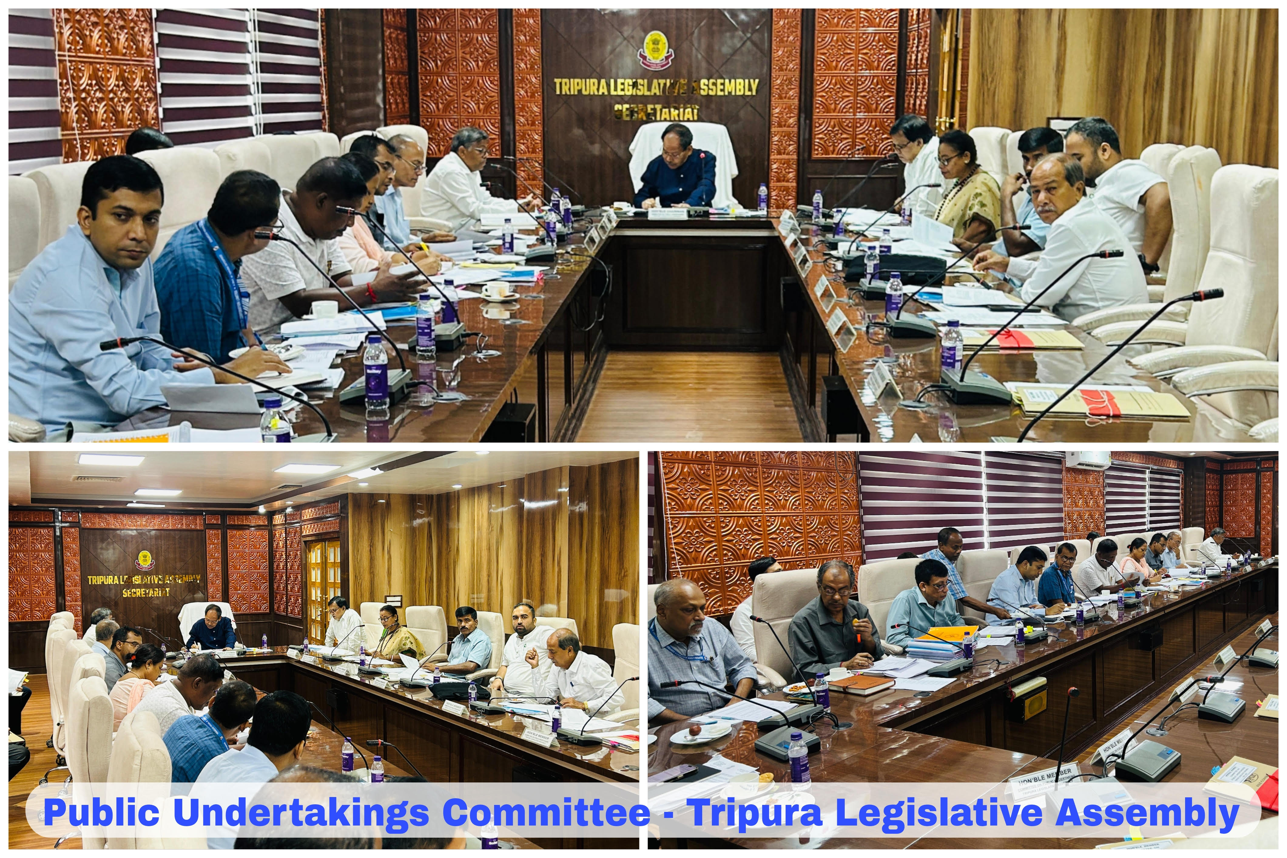 Meeting of the Committee on Public Undertakings of the Tripura Legisla...